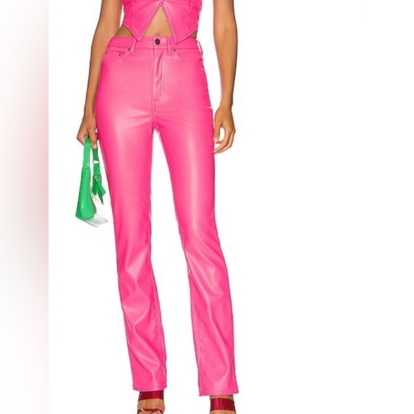 AFRM Heston Faux Leather Pant - Picture 2 of 5